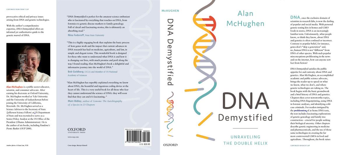 DNA Demystified book cover art